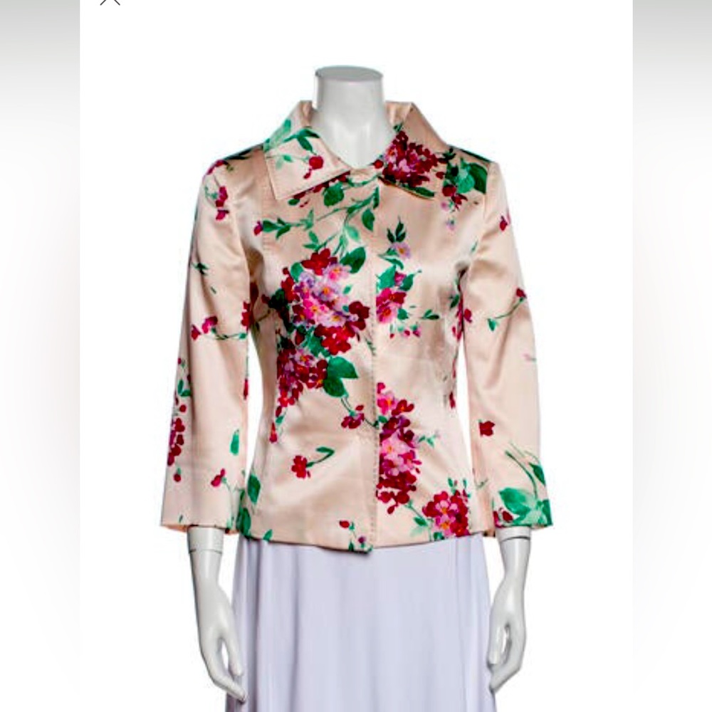 Dolce & Gabbana silk jacket - size 2 (IT38)